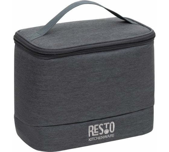 Изотермическая сумка для ланч боксов RESTO grey 6 л 5503 1