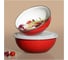 Эмалированная миска с пластиковой крышкой Agness DELUXE 901-056 1