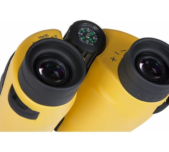 Морской бинокль Praktica Flotilla 10x30, водозащита, желтый PRA252