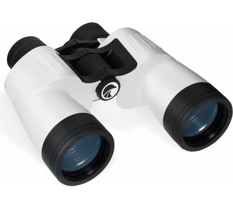 Морской бинокль Praktica Charter 7x50, водозащита, белый PRA206