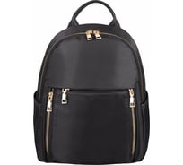 Женский рюкзак BRAUBERG PODIUM, нейлон, черный, 30x26x12см, 270814