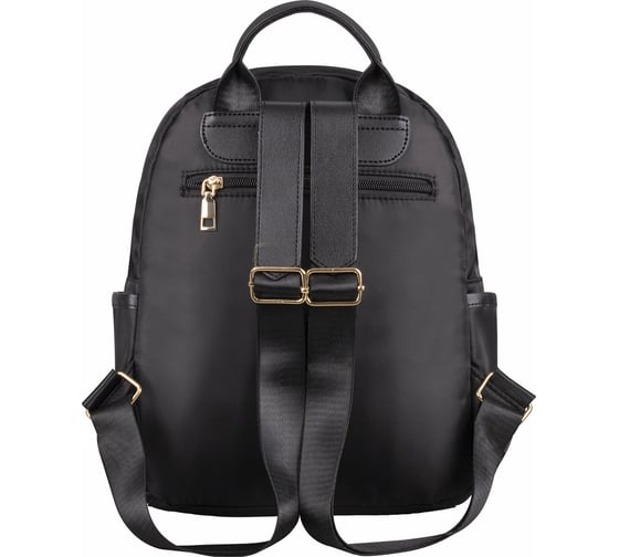 Женский рюкзак BRAUBERG PODIUM, нейлон, черный, 30x26x12см, 270814
