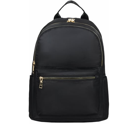Женский рюкзак BRAUBERG PODIUM, 2 отделения, нейлон, черный, 35x29x15см, 270813
