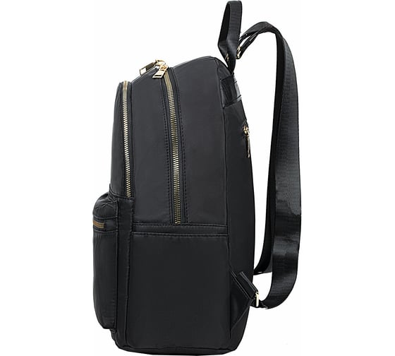 Женский рюкзак BRAUBERG PODIUM, 2 отделения, нейлон, черный, 35x29x15см, 270813