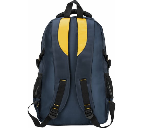 Универсальный рюкзак BRAUBERG TITANIUM, синий с желтыми вставками, 45x28x18см, 270768