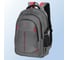 Универсальный рюкзак BRAUBERG TITANIUM, серый, красные вставки, 45x28x18см, 270767 1