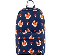 Универсальный рюкзак с карманом для ноутбука BRAUBERG DREAM, Foxes, 42x26x14см, 270770