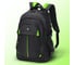 Универсальный рюкзак BRAUBERG TITANIUM, черный с салатовыми вставками, 45x28x18см, 270766 12