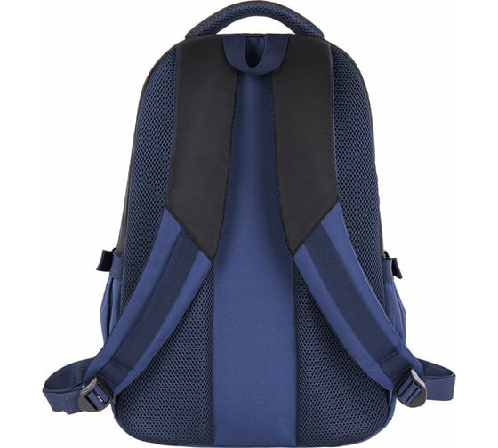 Универсальный рюкзак BRAUBERG URBAN, Magnetic, черный/темно-синий, 46x31x18см, 270753