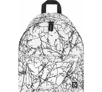 Универсальный рюкзак BRAUBERG, сити-формат, Twigs on white, 20 литров, 41x32x14 см, 270794