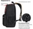 Универсальный рюкзак BRAUBERG FASHION CITY Samurai, черный, 46x31x15 см, 270812 9