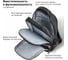 Универсальный рюкзак BRAUBERG URBAN, 3 отделения, светоотраж., Darkness, черный, 45x30x14см, 270754 10