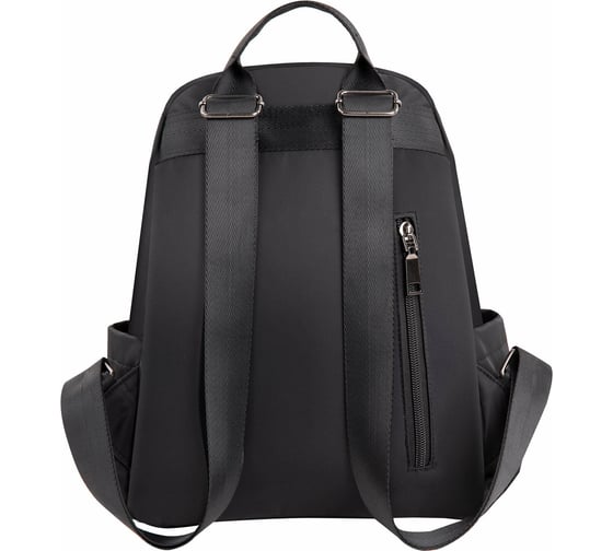 Женский рюкзак BRAUBERG PODIUM, нейлон, черный, 32x26x15см, 270815