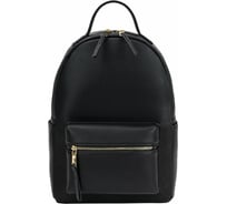 Рюкзак из экокожи BRAUBERG PODIUM женский, с отделением для планшета, черный, 34x25x13, 270817