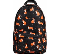 Универсальный рюкзак BRAUBERG POSITIVE, потайной карман, Sly foxes, 42x28x14см, 270779
