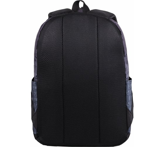 Универсальный эргономичный рюкзак BRAUBERG ENERGETIC, Korean, черный, 43x30x16см, 270795