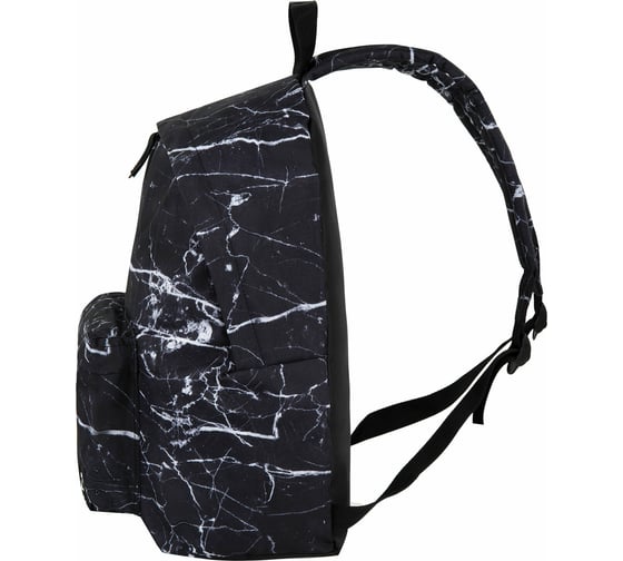Универсальный рюкзак BRAUBERG, сити-формат, Black marble, 20 литров, 41x32x14 см, 270790