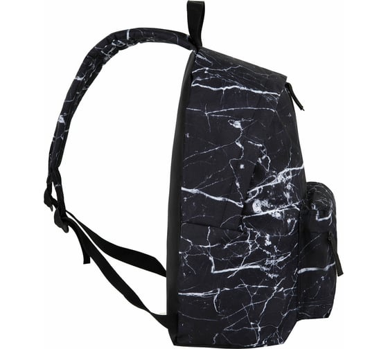 Универсальный рюкзак BRAUBERG, сити-формат, Black marble, 20 литров, 41x32x14 см, 270790