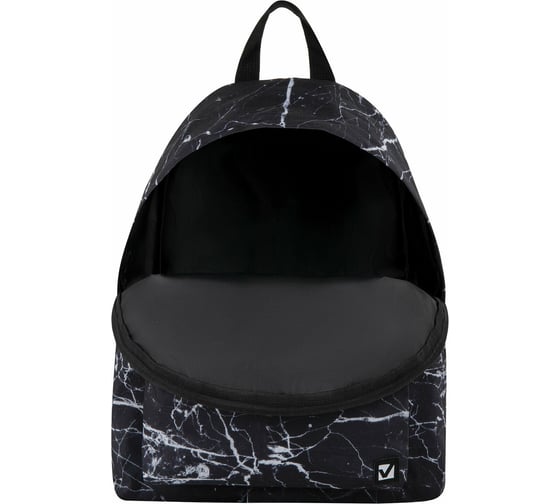 Универсальный рюкзак BRAUBERG, сити-формат, Black marble, 20 литров, 41x32x14 см, 270790