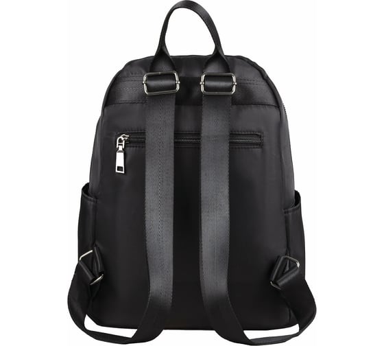 Женский рюкзак BRAUBERG PODIUM, 2 отделения, нейлон, черный, 33x24x13см, 270816