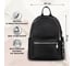 Женский рюкзак BRAUBERG PODIUM, 2 отделения, нейлон, черный, 33x24x13см, 270816 4