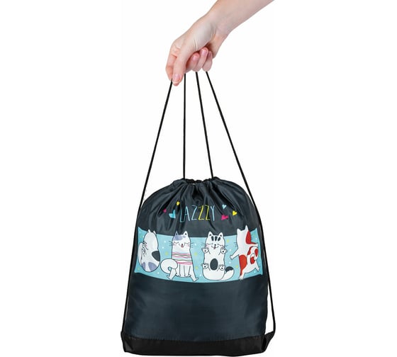 Мешок для обуви Пифагор Lazy cat 1 отделение, 42x34 см 270903