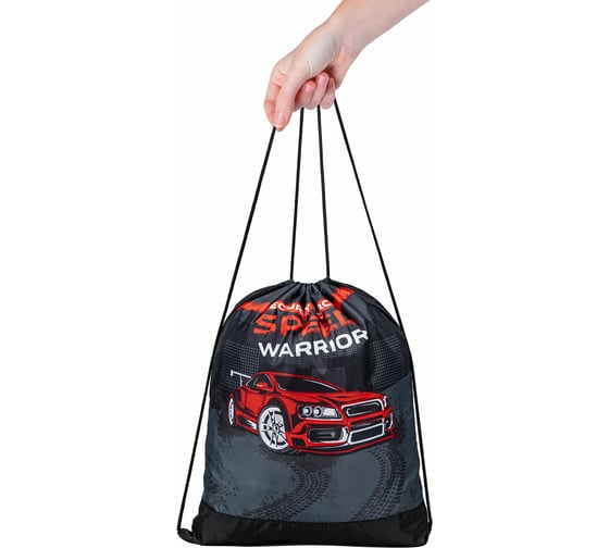Мешок для обуви Пифагор Speed warrior 1 отделение, 42x34 см 270905
