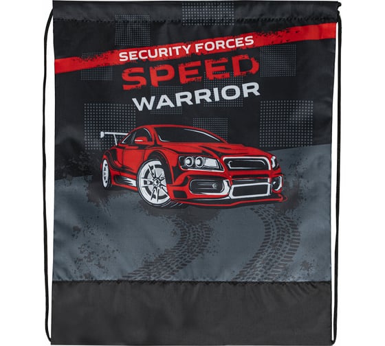 Мешок для обуви Пифагор Speed warrior 1 отделение, 42x34 см 270905