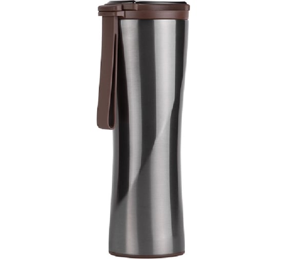 Термокружка KissKissFish MOKA Smart Coffee Tumbler серая 6939427200387