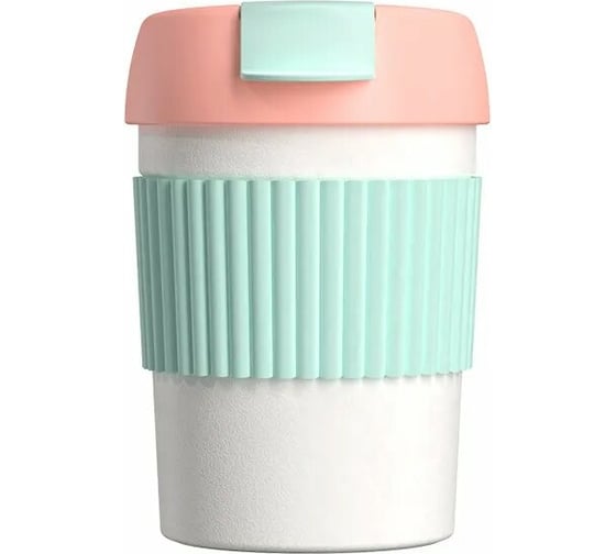 Термостакан-непроливайка KissKissFish Rainbow Vacuum Coffee Tumbler Mini S-U35C-148 1