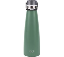 Термобутылка KissKissFish SMART VACUUM BOTTLE зеленая 6939427200424