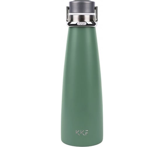 Термобутылка KissKissFish SMART VACUUM BOTTLE зеленая 6939427200424