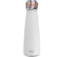 Термобутылка KissKissFish SMART VACUUM BOTTLE белая 6939427200394