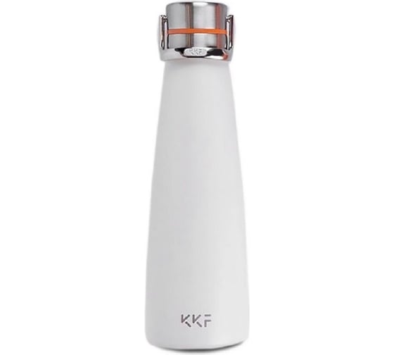 Термобутылка KissKissFish SMART VACUUM BOTTLE белая 6939427200394