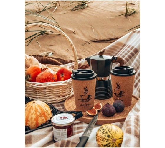 Термокружка Walmer Corky Coffee, 350 мл W24350003