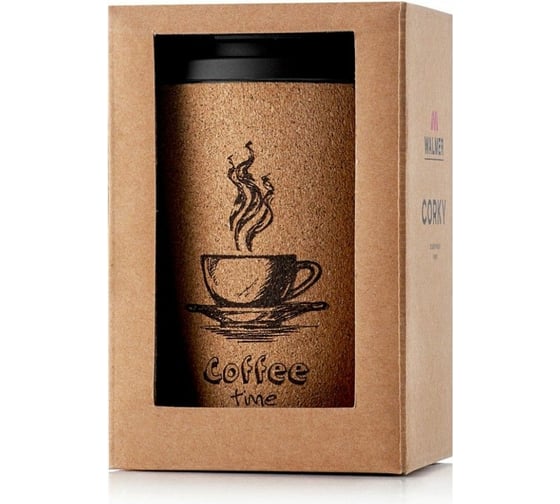 Термокружка Walmer Corky Coffee, 350 мл W24350003