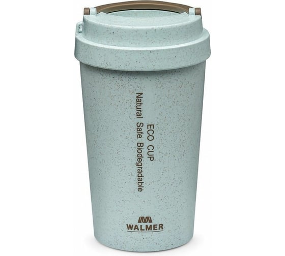 Термокружка Walmer ECO CUP голубой, 400 мл W24201801