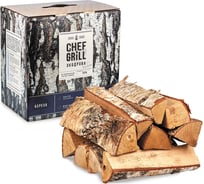 Сухие дрова CHEF-GRILL Береза Карелия, 10 кг ЭДБ10Р7