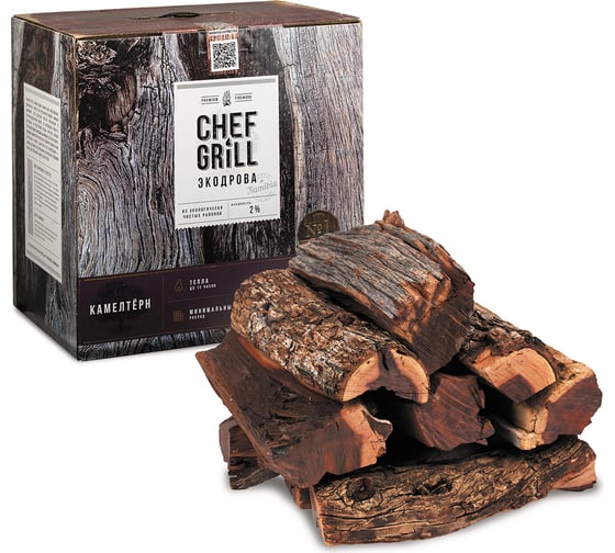 Дрова дерева Камелторн CHEF-GRILL, Намибия, 8 кг ЭДК8Н264 1