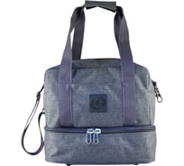 Сумка LAMARK Travel, 34х30х25 см, два отделения, карман снаружи на молнии, шт 1 DC0045-GR