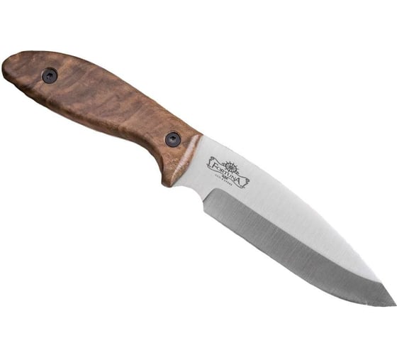 Туристический нож Kizlyar Supreme Fortuna сталь AUS-8 StoneWash рукоять из Кавказского ореха 4650065056953