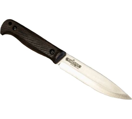 Туристический нож Kizlyar Supreme Forester StoneWash, сталь N690, рукоять из Кавказского ореха 4650065059749