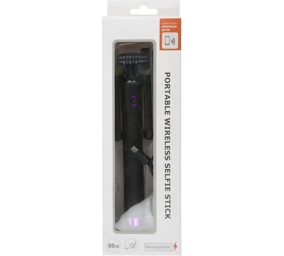 Монопод для селфи с Bluetooth Red Line RLBT-06 розовый, алюминий УТ000015591