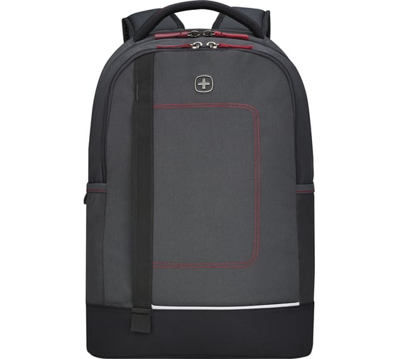 Рюкзак Wenger NEXT Tyon 16", антрацит/черный, переработанный ПЭТ/Полиэстер, 32x18x48 см, 23 л 611983 1