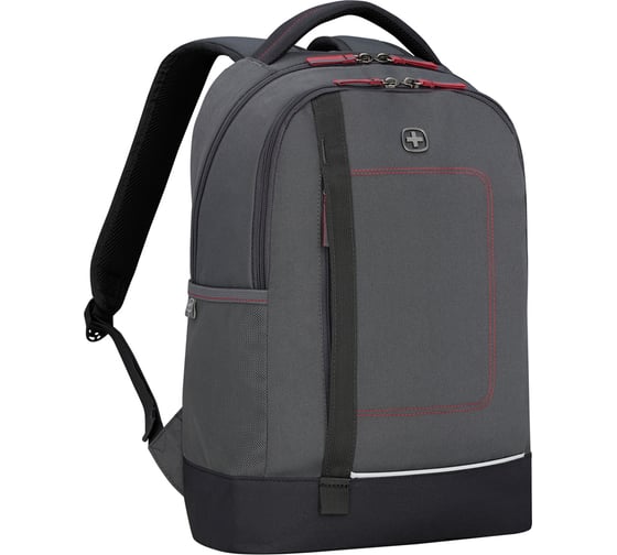 Рюкзак Wenger NEXT Tyon 16", антрацит/черный, переработанный ПЭТ/Полиэстер, 32x18x48 см, 23 л 611983