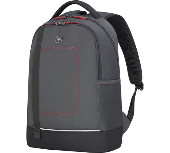 Рюкзак Wenger NEXT Tyon 16", антрацит/черный, переработанный ПЭТ/Полиэстер, 32x18x48 см, 23 л 611983