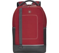 Рюкзак Wenger NEXT Tyon 16", красный/антрацит, переработанный ПЭТ/Полиэстер, 32x18x48 см, 23 л 611984
