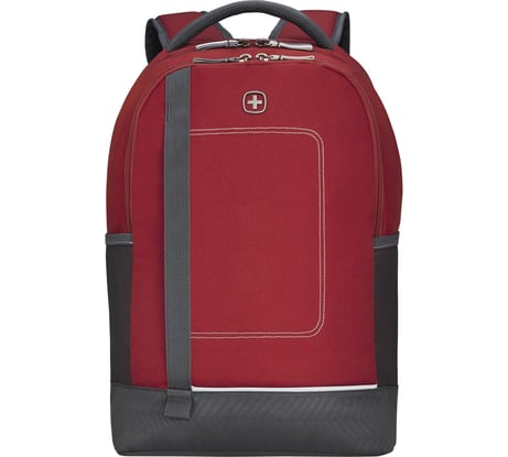 Рюкзак Wenger NEXT Tyon 16", красный/антрацит, переработанный ПЭТ/Полиэстер, 32x18x48 см, 23 л 611984