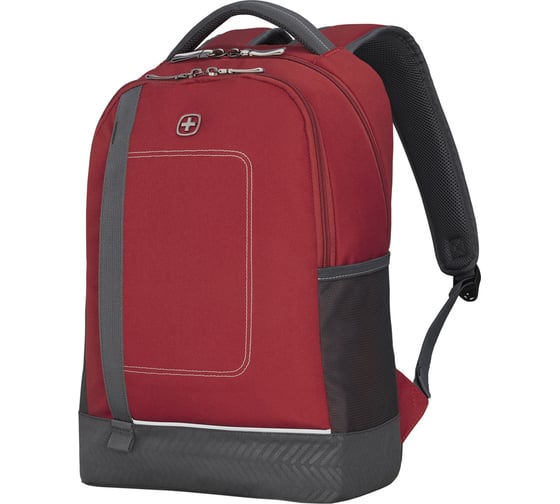 Рюкзак Wenger NEXT Tyon 16", красный/антрацит, переработанный ПЭТ/Полиэстер, 32x18x48 см, 23 л 611984