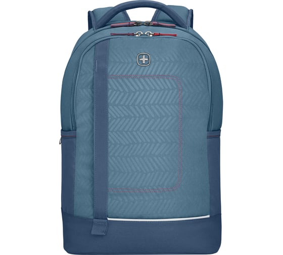 Рюкзак Wenger NEXT Tyon 16", синий/деним, переработанный ПЭТ/Полиэстер, 32x18x48 см, 23 л 611985
